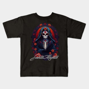Santa Muerte 01 Kids T-Shirt